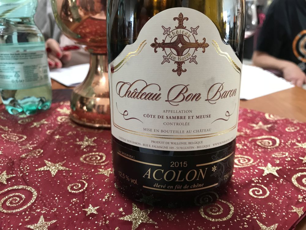 acolon van Bon Baron (foto @vinissima) acolon van Bon Baron