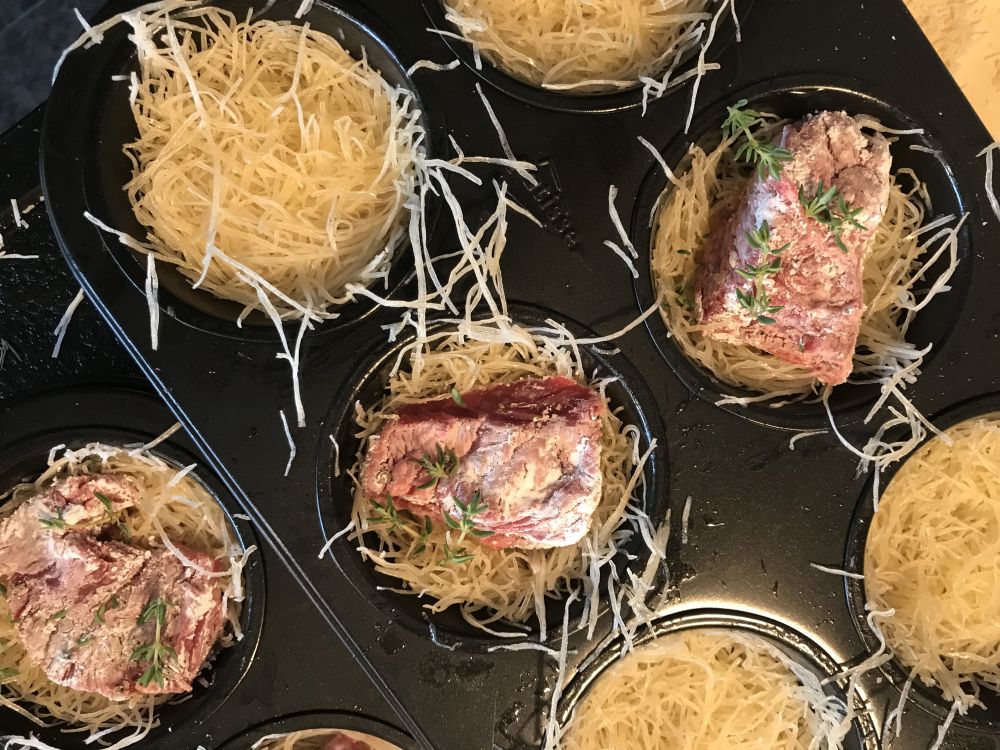 kataifi-schuitjes met bavette