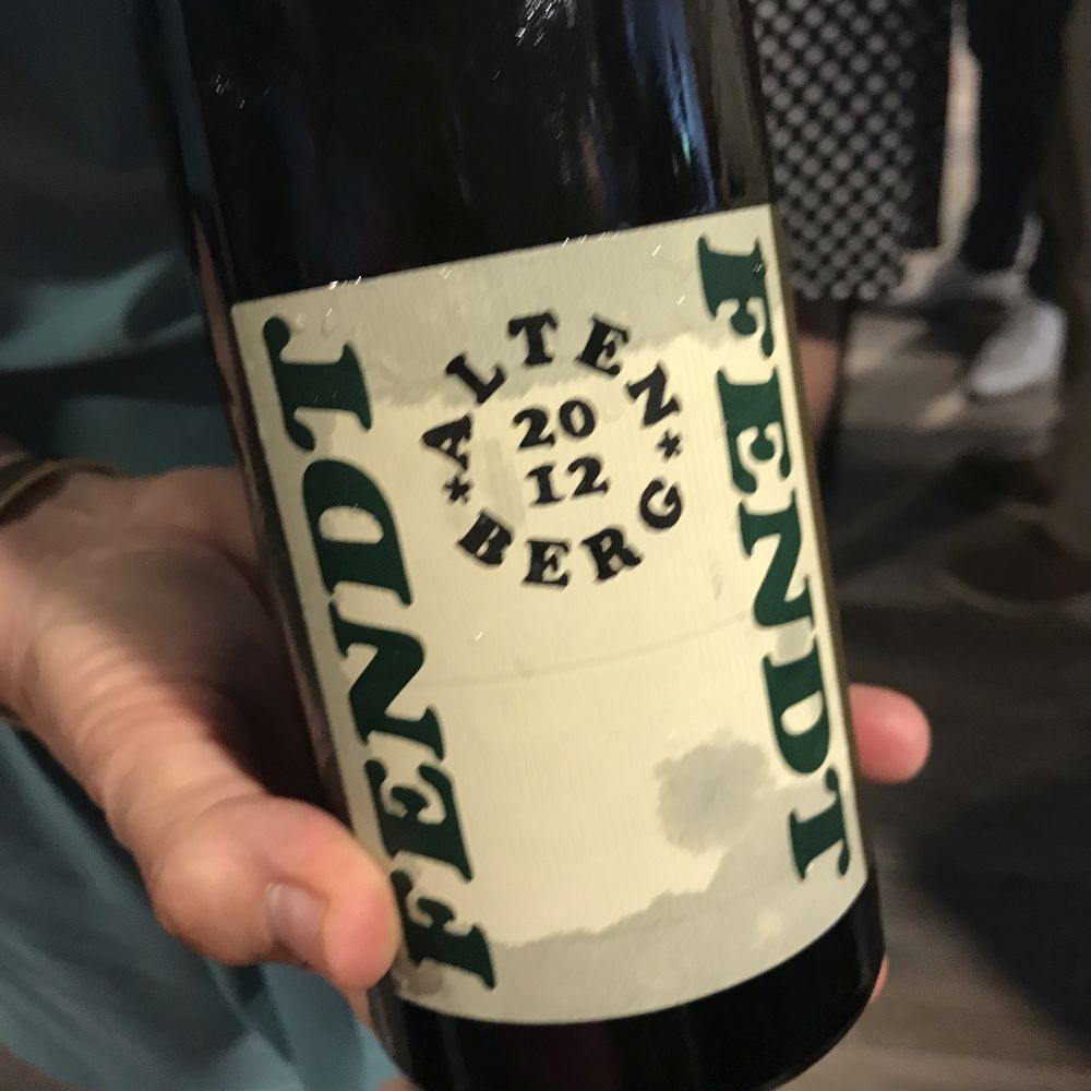 • 2012 Baden, Riesling Altenberg van Weingut Fendt