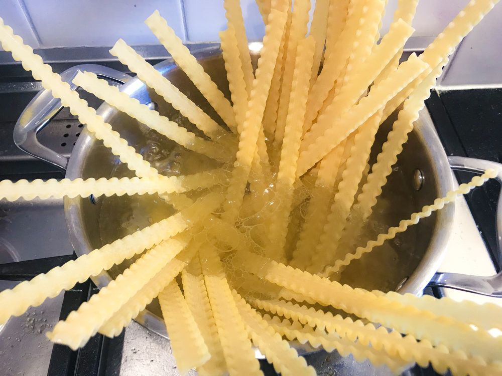 pasta mafaldine pasta mafaldine