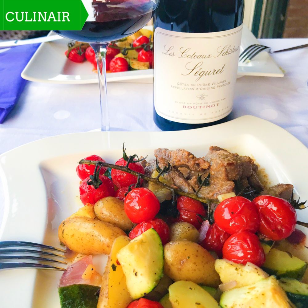 Ovenschotel met courgette, tomaat en aardappel Ovenschotel met courgette, tomaat en aardappel