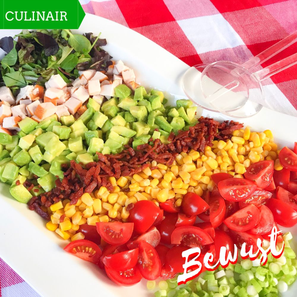 Low Carb salade gerookte kip Low Carb salade gerookte kip