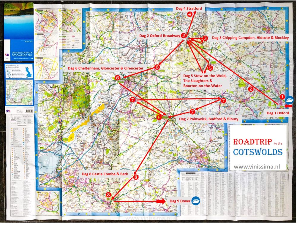 reisschema 9 dagen The Cotswolds eisschema 9 dagen The Cotswolds