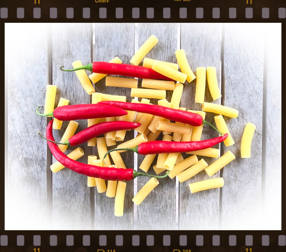 starring pasta all’arrabiata starring pasta all'arrabiata