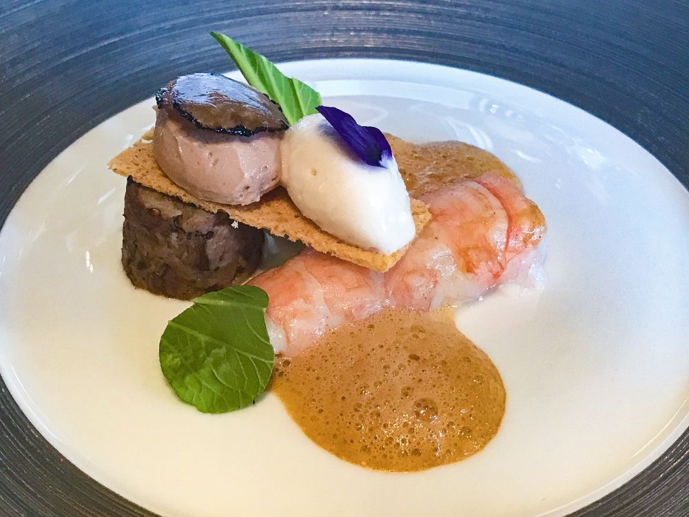 Langoustine en kalf Langoustine en kalf bij Avant Garde van Groeninge