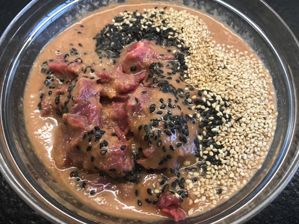 marinade voor Koreaanse bulgogi marinade voor Koreaanse bulgogi