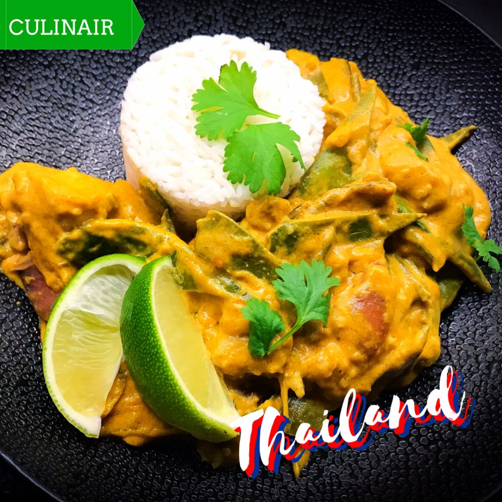 Thaise viscurry met peultjes Thaise viscurry met peultjes