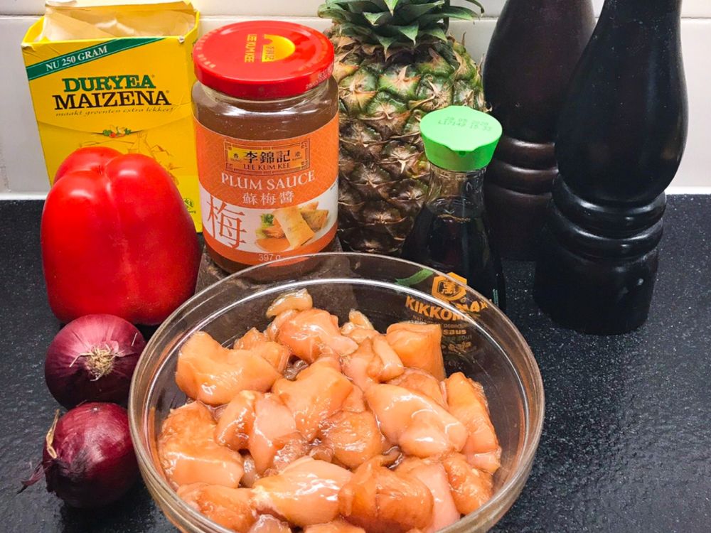 ingrediënten kip met plum sauce ingrediënten kip met plum sauce