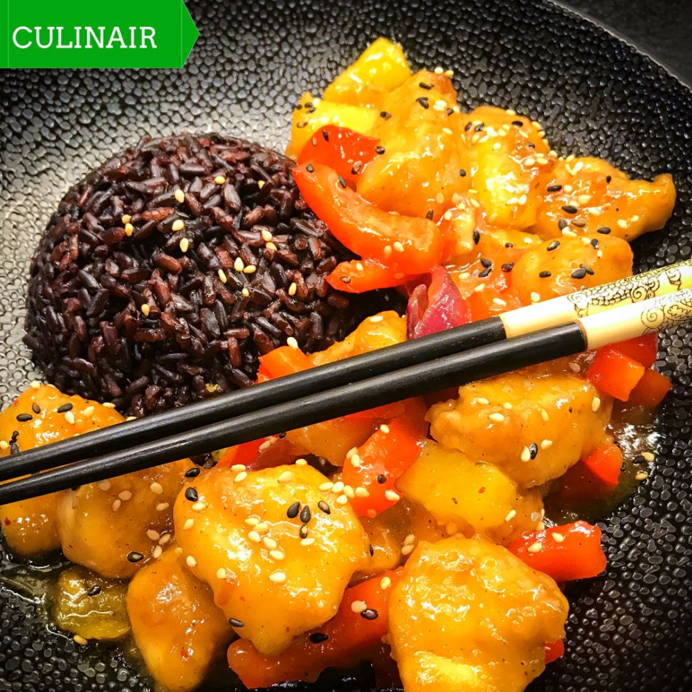 kip met plum sauce ananas paprika ip met plum sauce ananas paprika