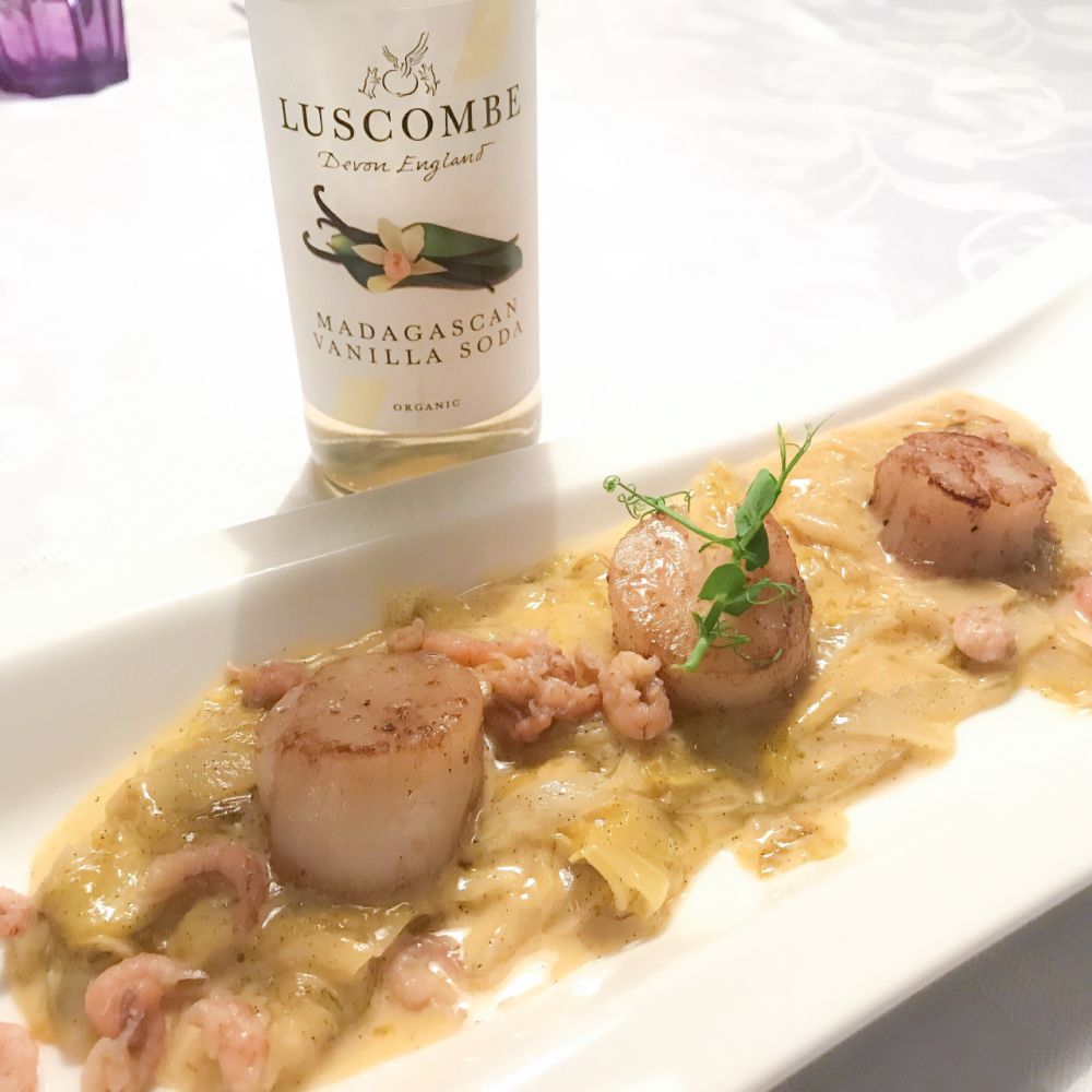 Luscombe vanilla soda en coquilles Luscombe vanilla soda en coquilles