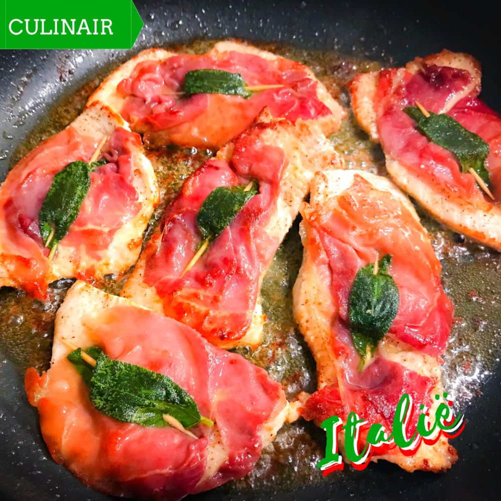 saltimbocca van kalkoen saltimbocca van kalkoen