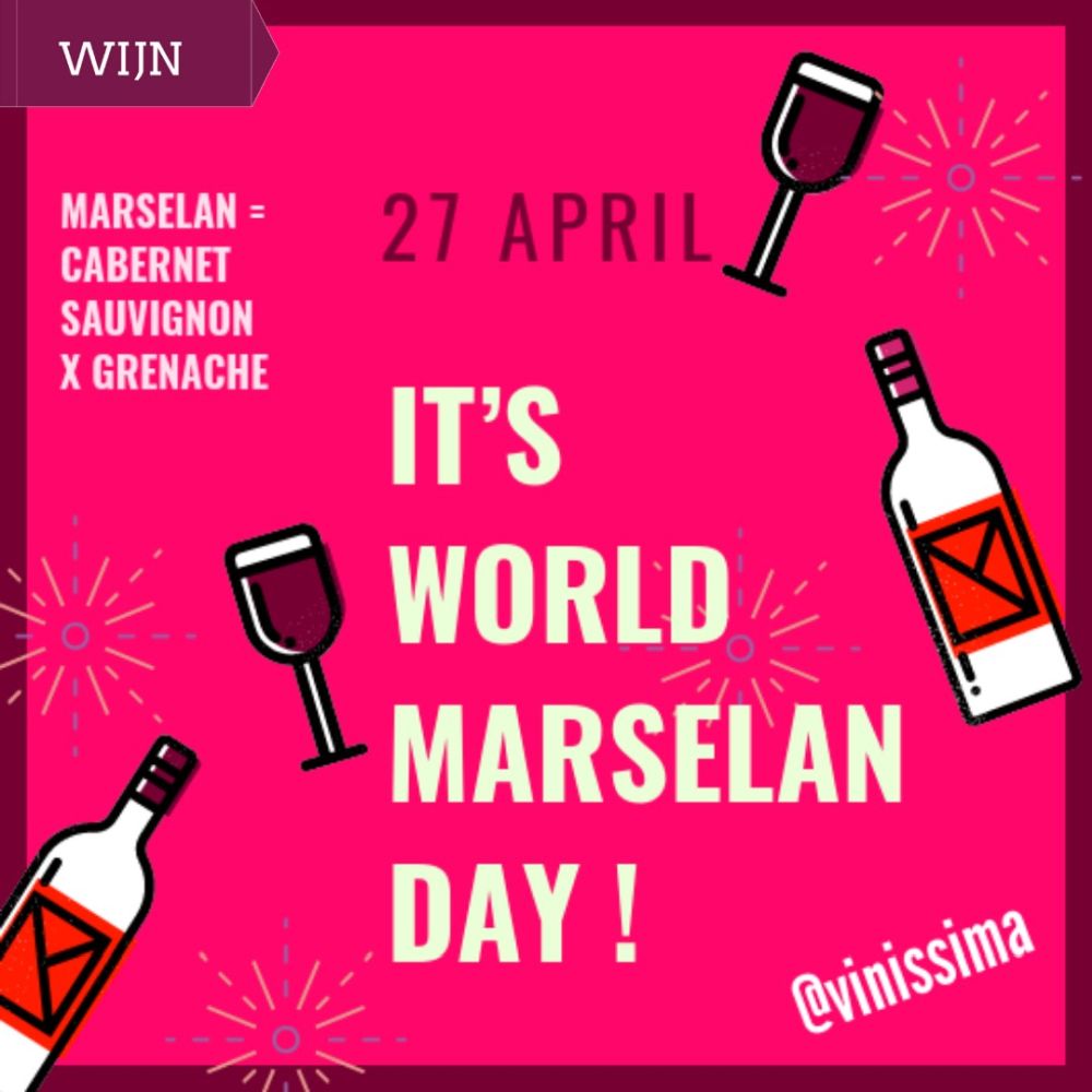 World Marselan Day – 27 april World Marselan Day - 27 april