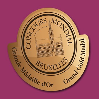 Concours Mondial de Bruxelles – Grand Gold Concours Mondial de Bruxelles - Grand Gold