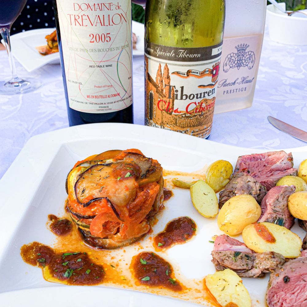 confit byaldi met Trevallon 2005 en Cibonne tibouren rouge 2013 confit byaldi met Trevallon 2005 en Cibonne tibouren rouge 2013