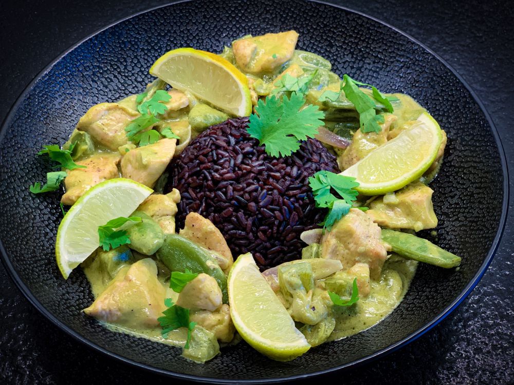 groene kipcurry met matcha groene kipcurry met matcha