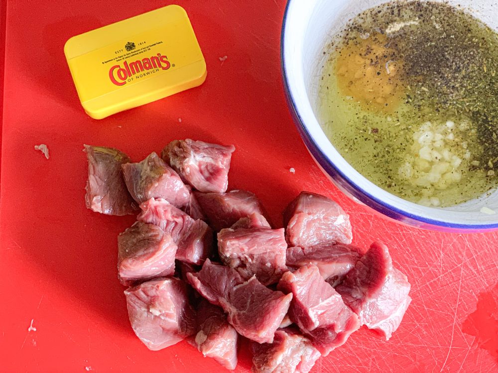 lamsrump in de marinade lamsrump in de marinade