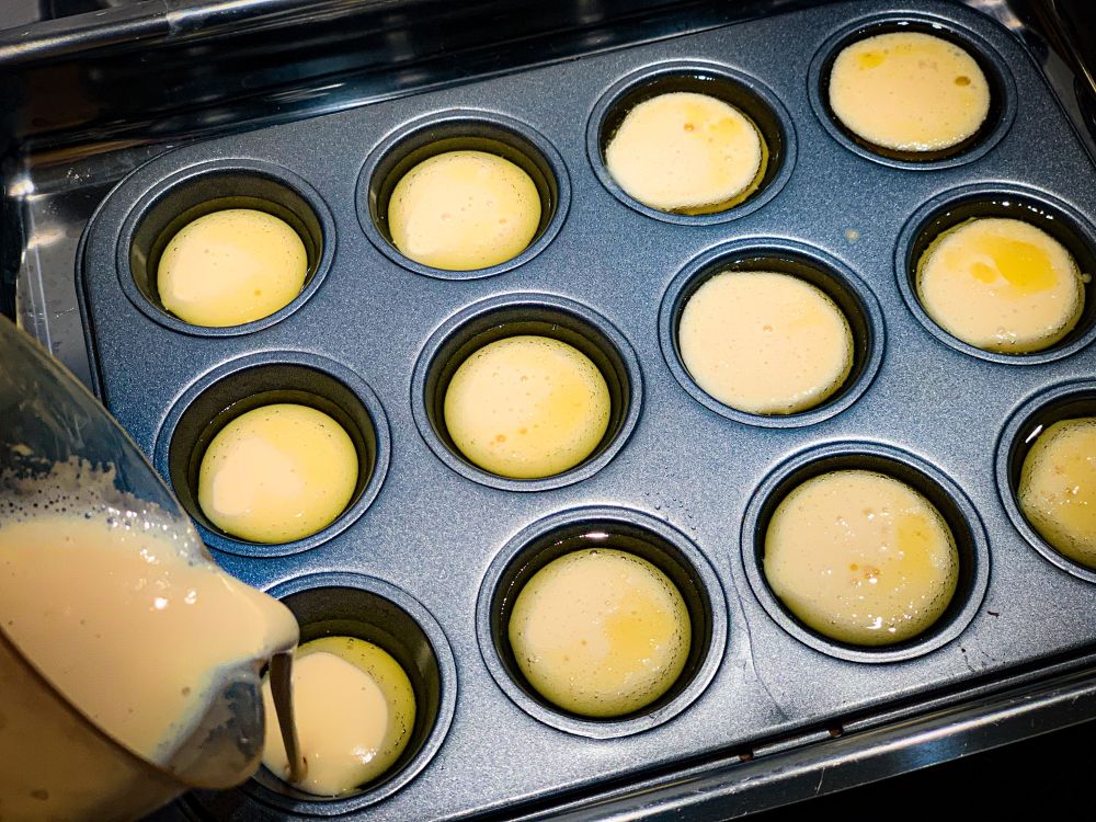mini-muffinvorm met Yorkshire puddings