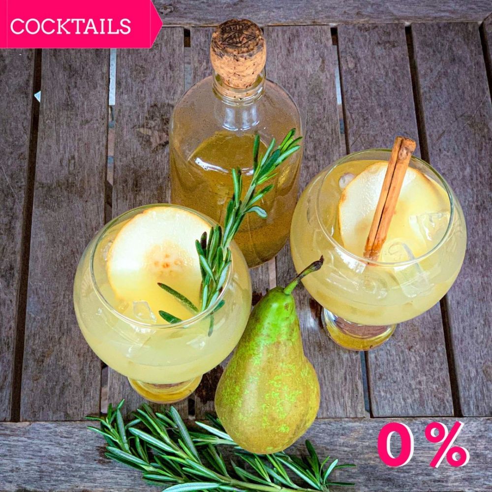 Mocktail – Peer-Rozemarijn Spritzer Mocktail - Peer-Rozemarijn Spritzer