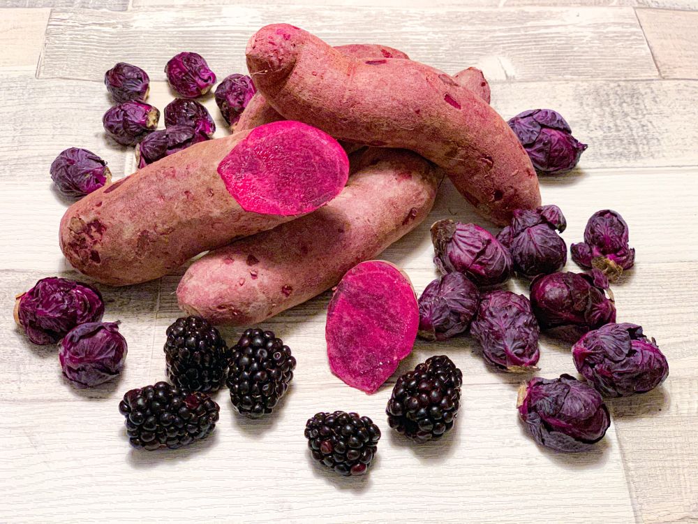 paarse ingrediënten paarse ingrediënten