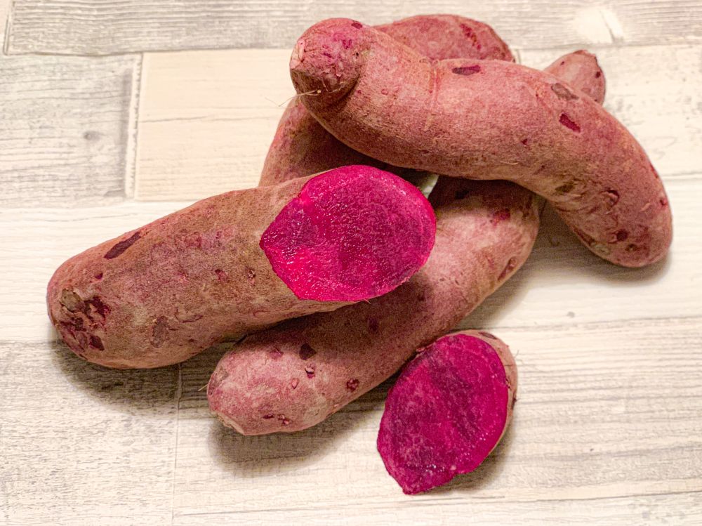 ube – paarse zoete aardappel
