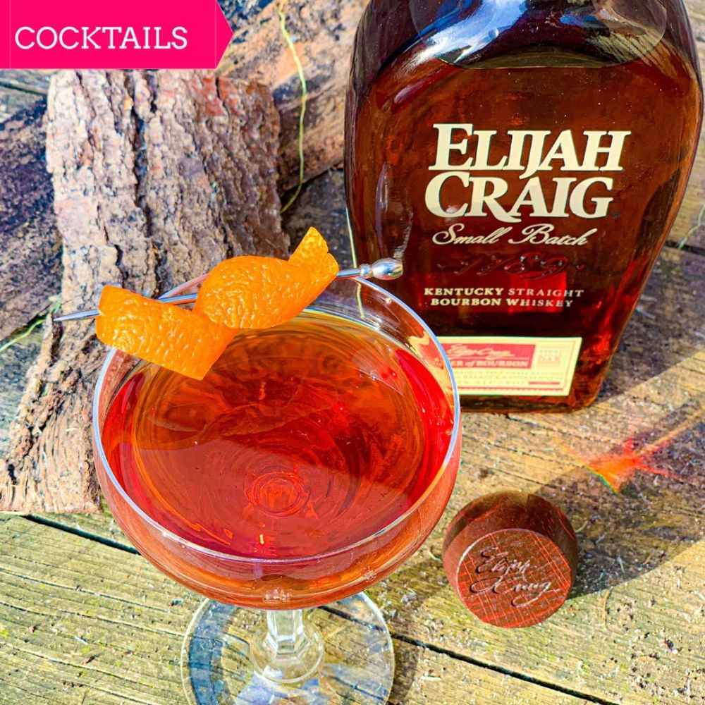 Boulevardier met Elijah Craig Boulevardier met Elijah Craig