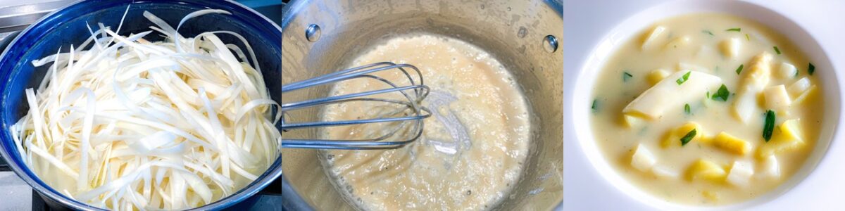 aspergesoep maken aspergesoep maken