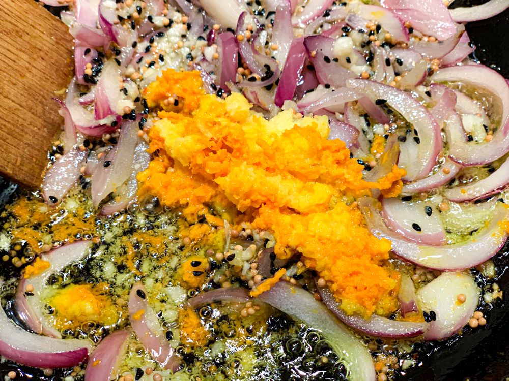 watermeloencurry voorbereiden