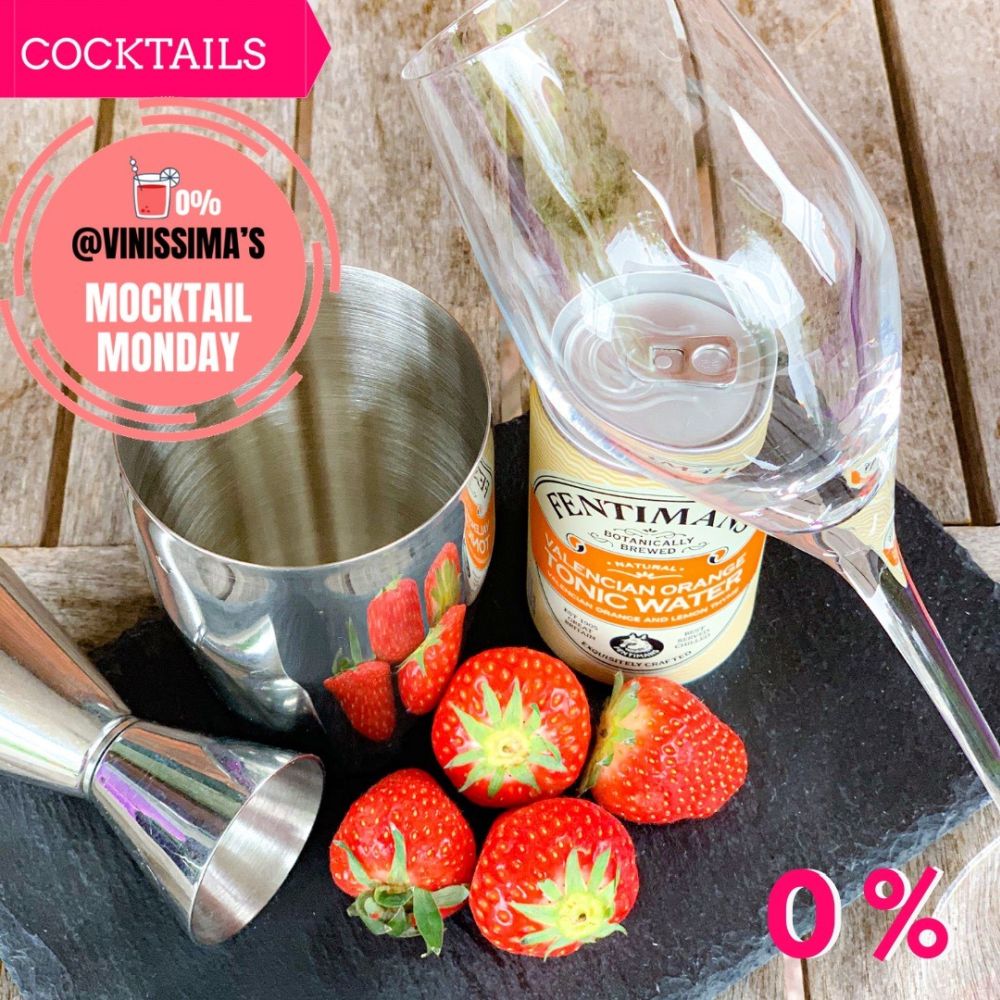 Mocktail Monday – Virgin Rossini Mocktail Monday - Virgin Rossini