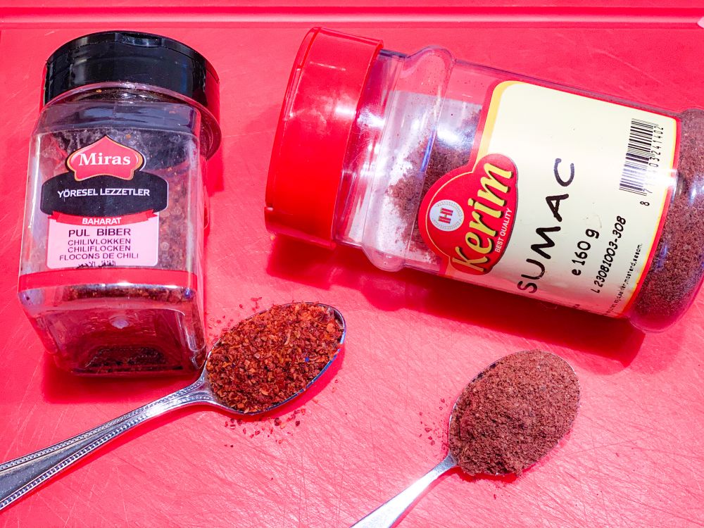 pul biber en sumac