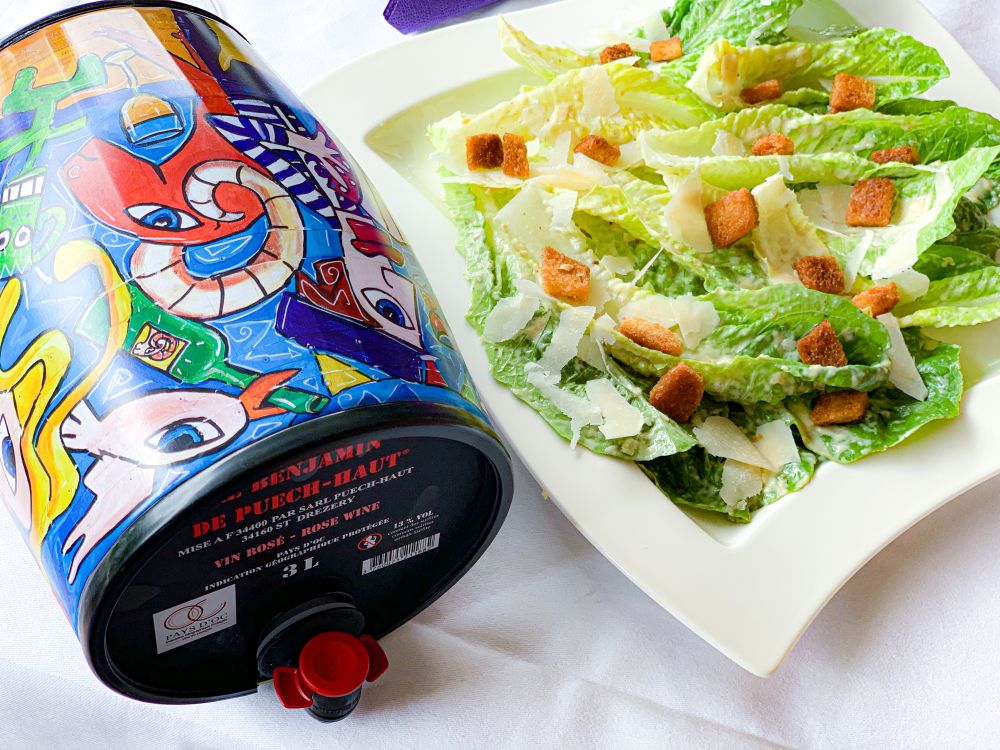 Caesar Salad en rosé Caesar Salad en rosé