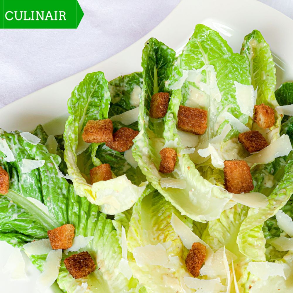 De originele Caesar Salad van Caesar Cardini De originele Caesar Salad van Caesar Cardini