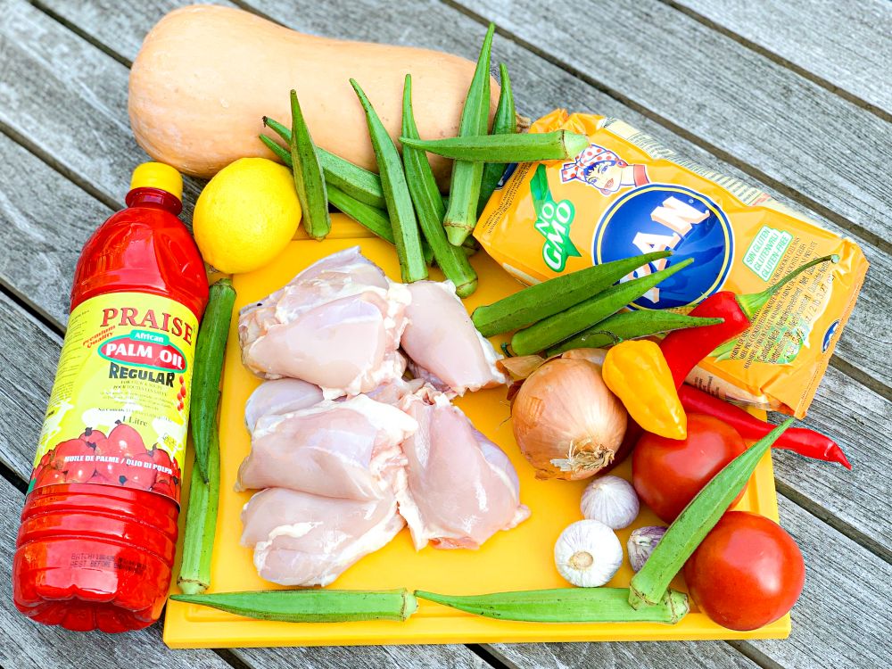 ingrediënten muamba de galinha uit Angola ingrediënten muamba de galinha uit Angola