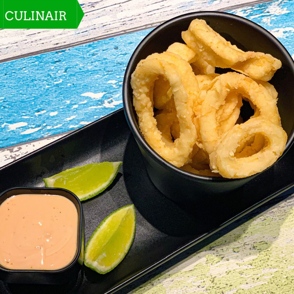 Calamari fritti – gefrituurde calamares Calamari fritti – gefrituurde calamares