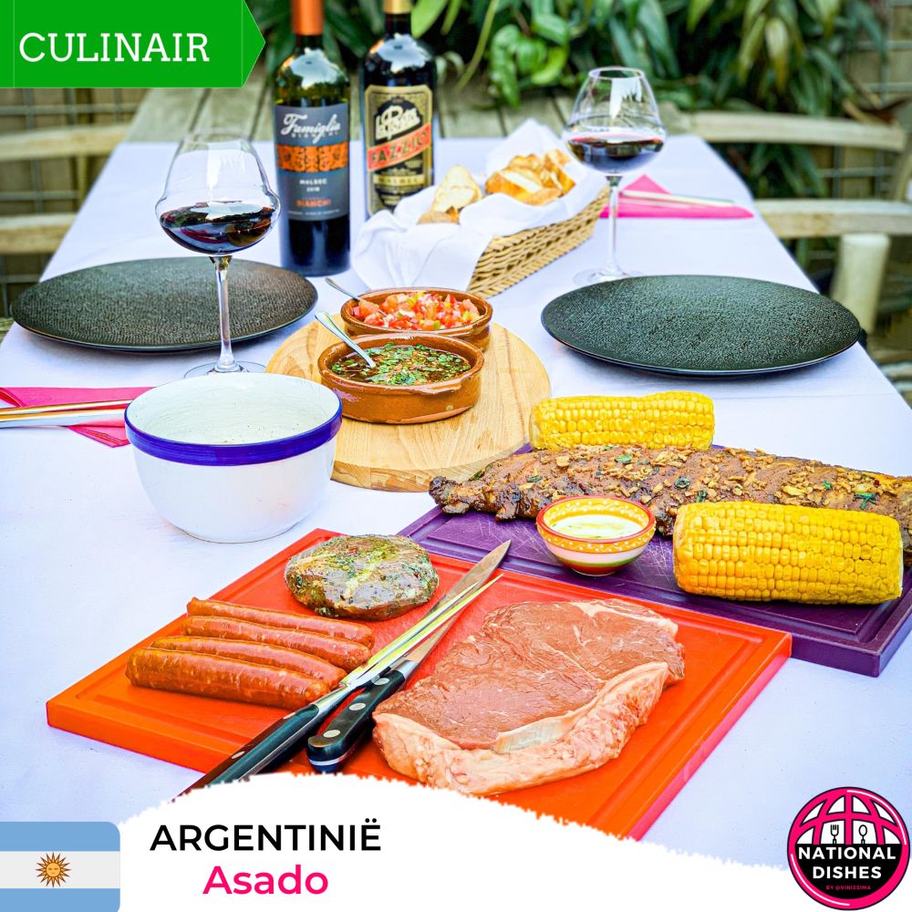 Argentinië – nationaal gerecht – asado Argentinië - nationaal gerecht - asado