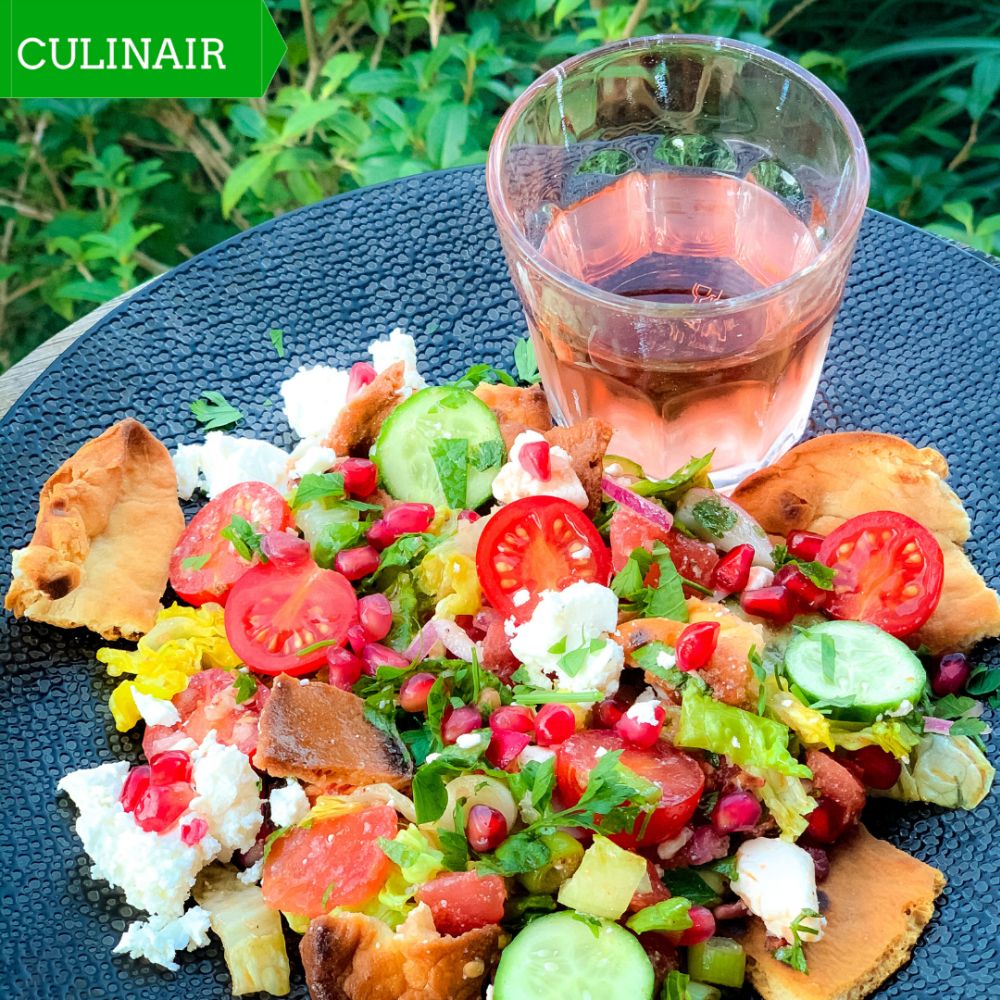 Fattoush – zomerse Libanese broodsalade Fattoush – zomerse Libanese broodsalade