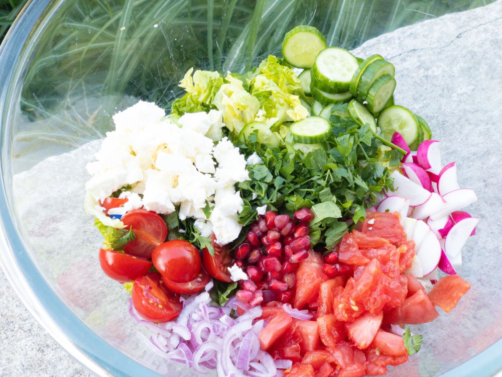 fattoush maken fattoush maken