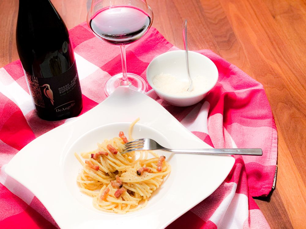 Spaghetti carbonara – wijntip Spaghetti carbonara - wijntip