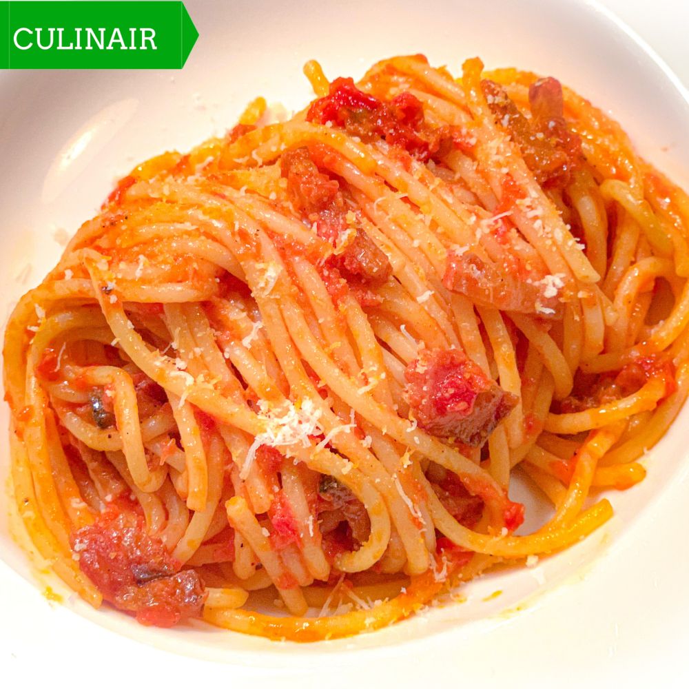 spaghetti all’amatriciana spaghetti all'amatriciana