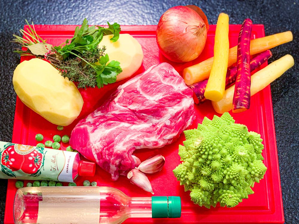 Ingrediënten navarin d’agneau Ingrediënten navarin d'agneau